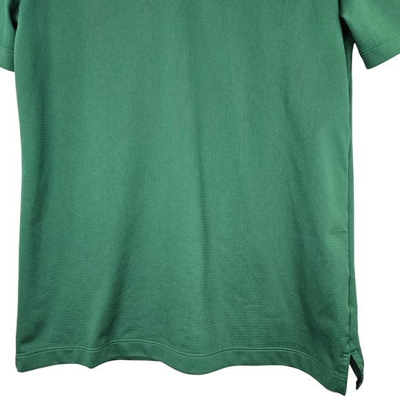 Nike Dri-FIT Men's Small Green Short Sleeve Golf Polo Shirt Performance Swoosh - Picture 2 of 7
